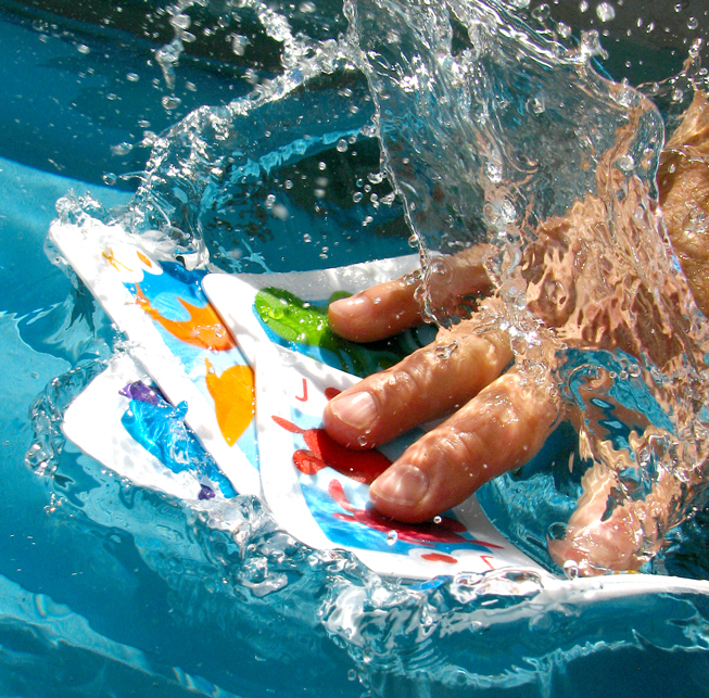 Splash Jack Floating Playing Cards