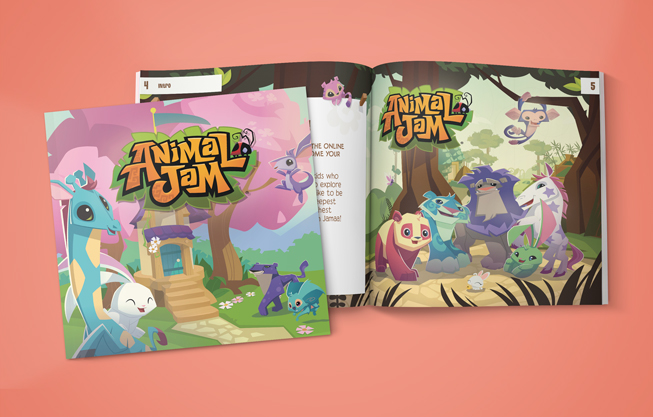 Animal Jam Licensing Guide Cover and Intro