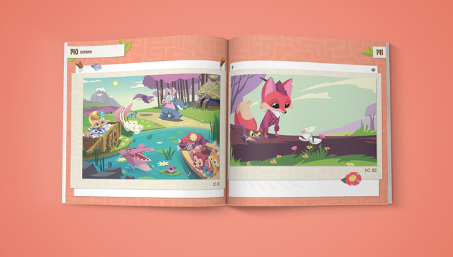 Animal Jam Licensing Guide Scenes