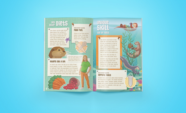 Animal Jam Minibook Diet and Skill